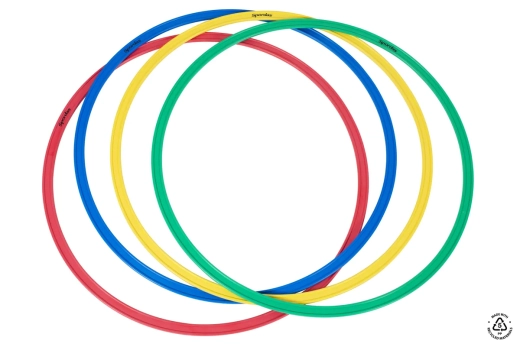 Set of 4 Durable Flat Hoops