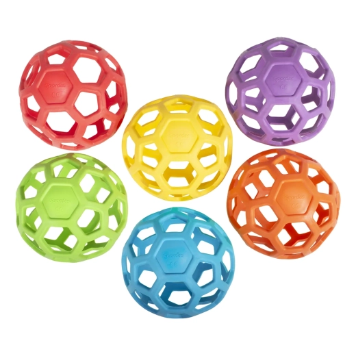 Set of 6 Rubberflex Grabballs