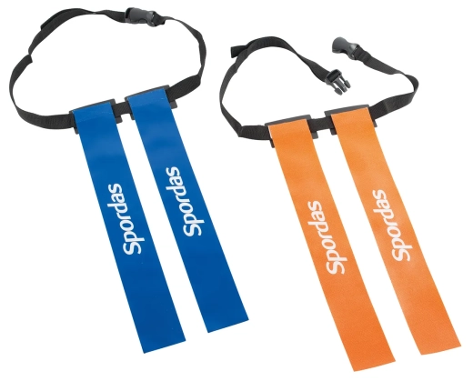 Lot de 6 ceintures de Flag Rugby Spordas