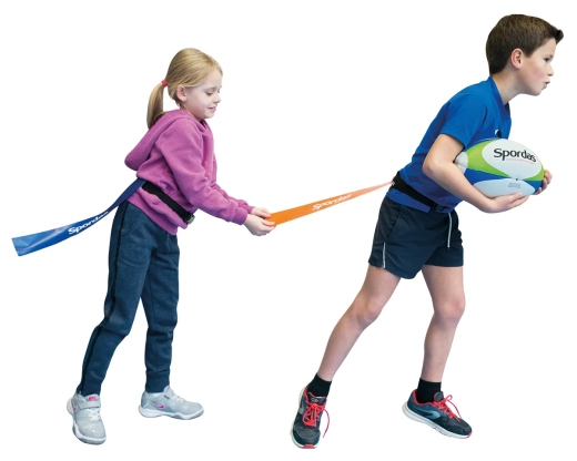 Lot de 6 ceintures de Flag Rugby Spordas
