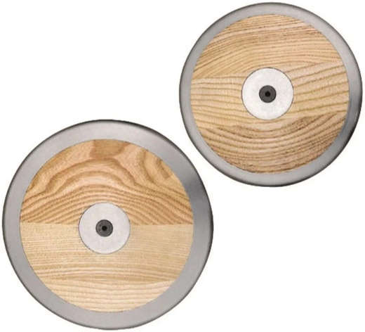 Disque à lancer en bois