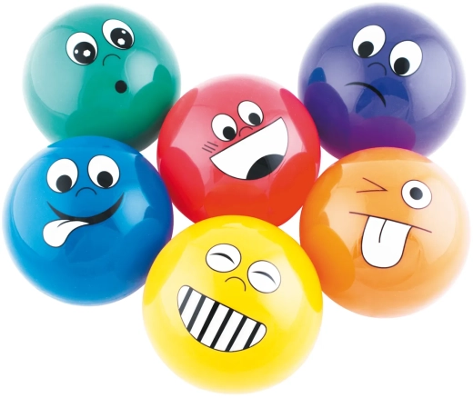 Set of 6 Small Emotional Faces