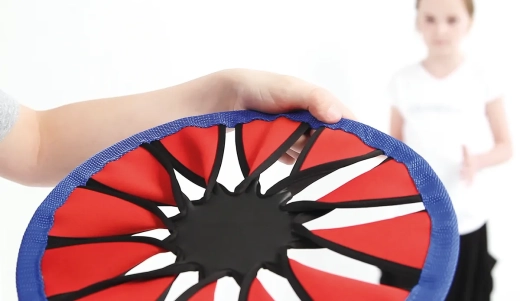 Set of 6 Color Twist Frisbees
