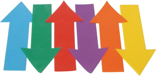 Set of 6 Floor Stuff Arrows