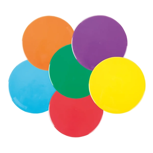 Set of 6 Round Spot Markers
