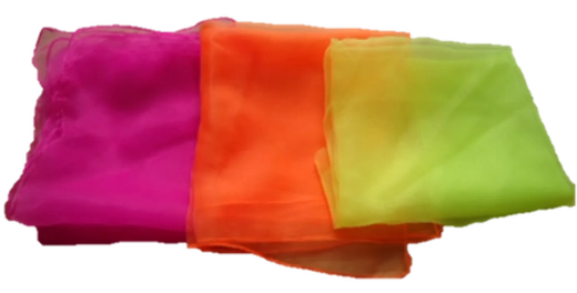 Set of 72 Juggling Scarves
