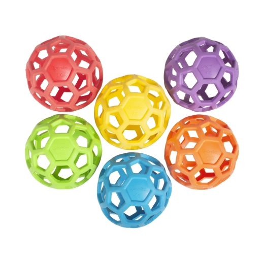 Set of 6 Rubberflex Grabballs