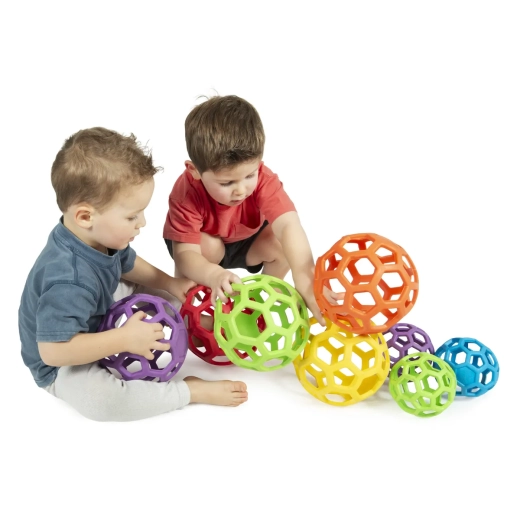 Set of 6 Rubberflex Grabballs