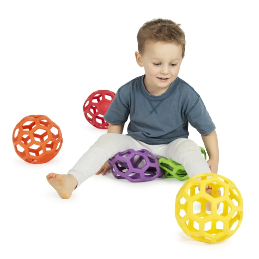 Set of 6 Rubberflex Grabballs