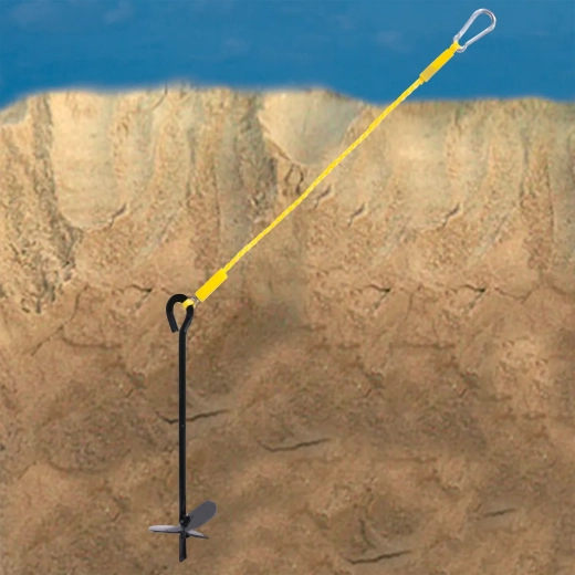 Sand-Ankersystem aus Aluminium