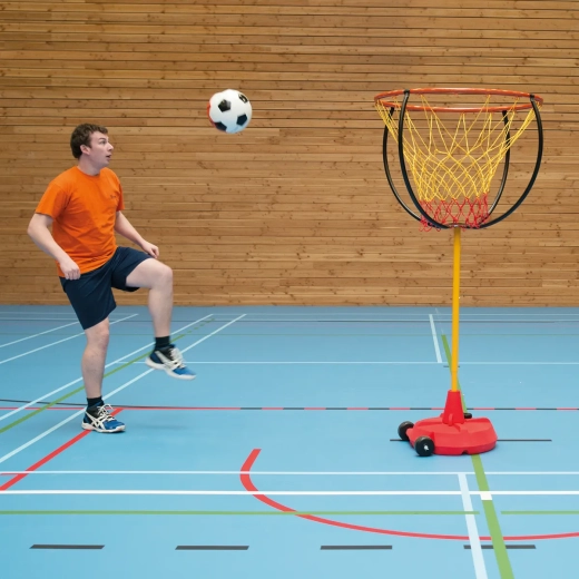 Foot-Basket Game Goal