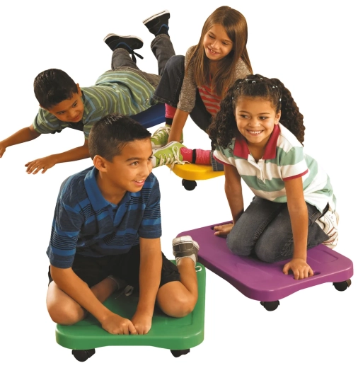 Set of 6 Ergonomic Scooters