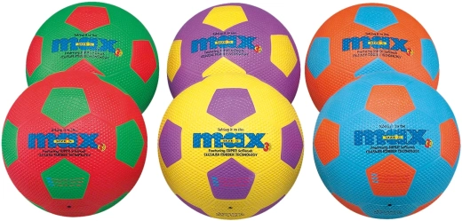Set of 6 Spordas Max Footballs