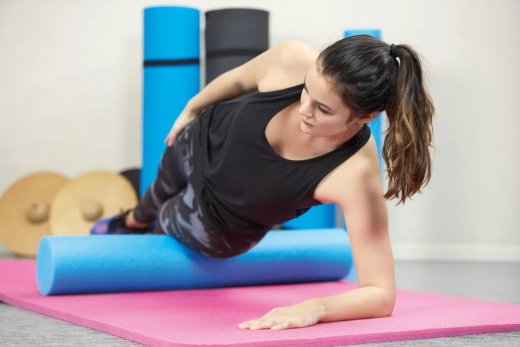 Pilates roller in schuim