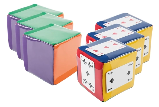 Set of 6 Mini Move Cubes