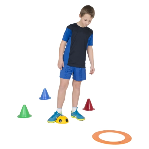 Halve voetbal schuim