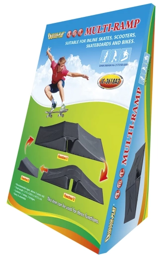 Multi Ramp for Bikes, Skates and Boards
