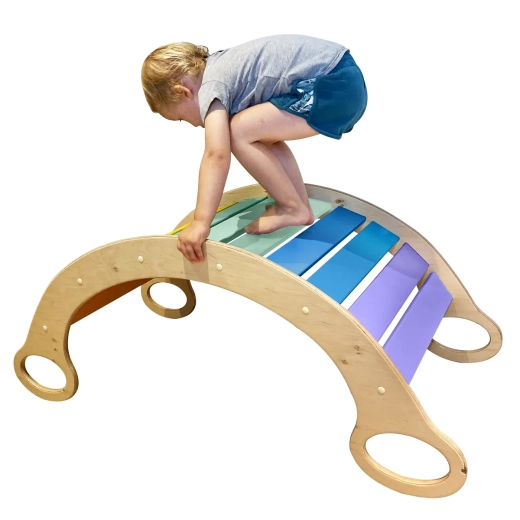Wooden Rocking Tunnel