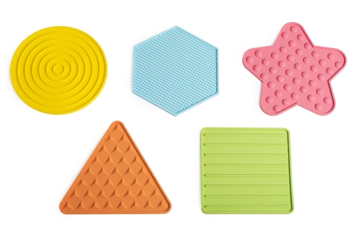 Set of 5 Sensory Texture Mats