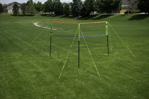 TriBall Fun 3-Way Volleyball Net System