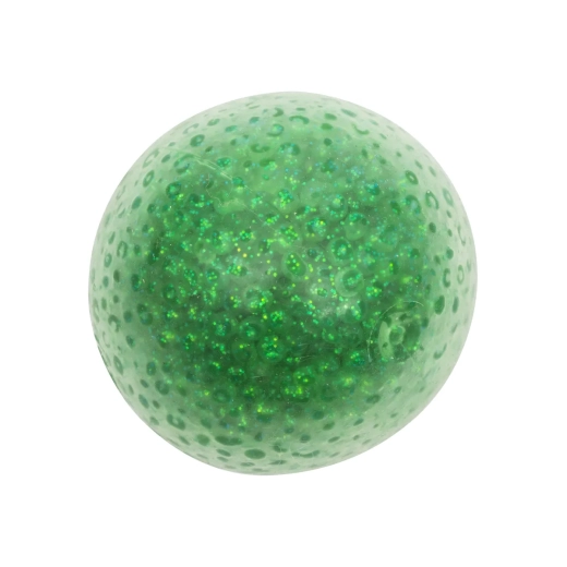 Set of 12 Glitter Bead Squishy Balls