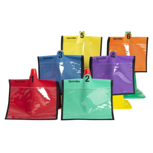 Set van 6 trainingshoedjes omhulsels