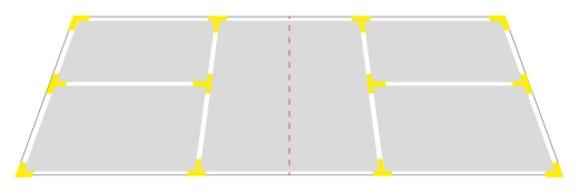 Court Marker Set