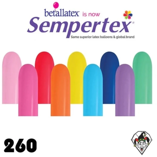 Pack of 100 Sempertex 260Q Modeling Balloons