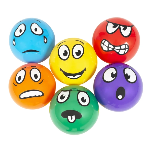 Set of 6 Emotion in Motion Balls