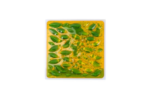 Lot de 4 dalles gel texturées