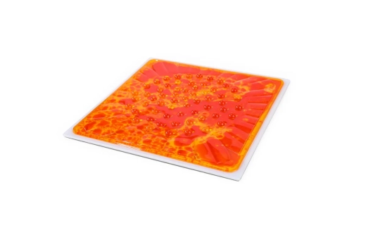 Lot de 4 dalles gel texturées