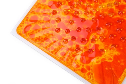 Lot de 4 dalles gel texturées