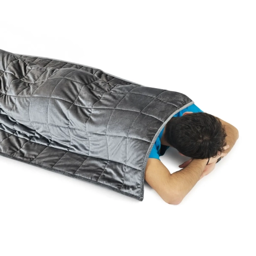 Couverture lestée apaisante