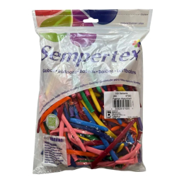 Pack of 100 Qualatex 260Q modelling balloons