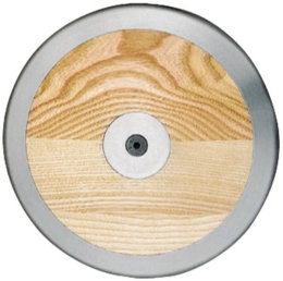 Disque à lancer en bois