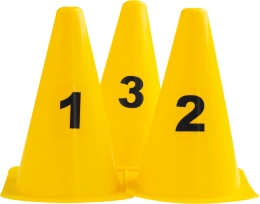Set of 10 Numbered Cones