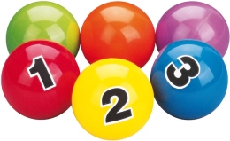 Set of 6 Juggle Bean Balls