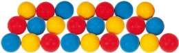 Set of 24 Softy Foam Balls 7cm
