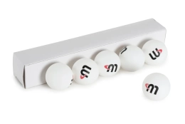 Boîte de 6 balles de tennis de table 2*