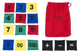 Numbered Bean Bags Set