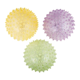 Set van 3 glitter noppenballen