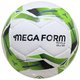 Fußball Megaform Rcycle Silber