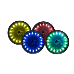 PUSH Puck - Leuchtende Reaktionspucks 4er Set