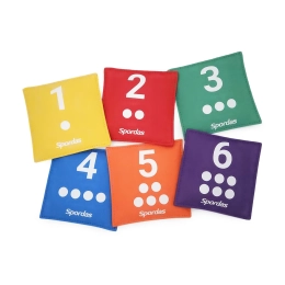 Set of 6 Numbered Bean Bags